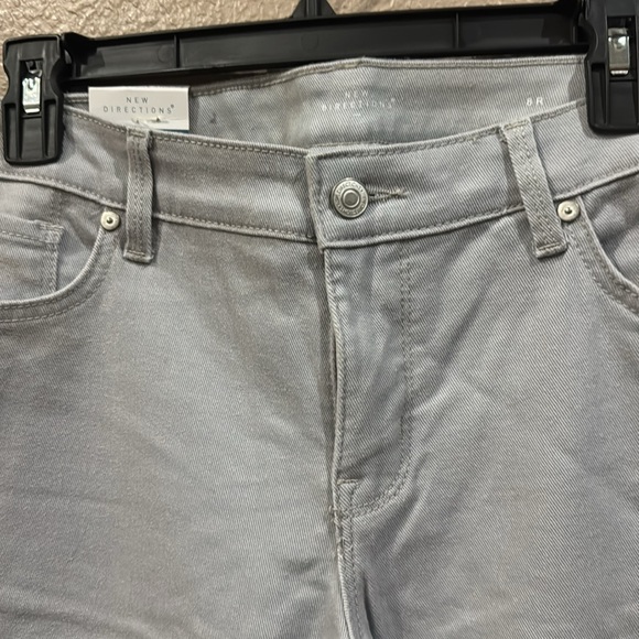 Brand new women’s size 8R New Direction Gray skinny Ankle jeans - Picture 6 of 10
